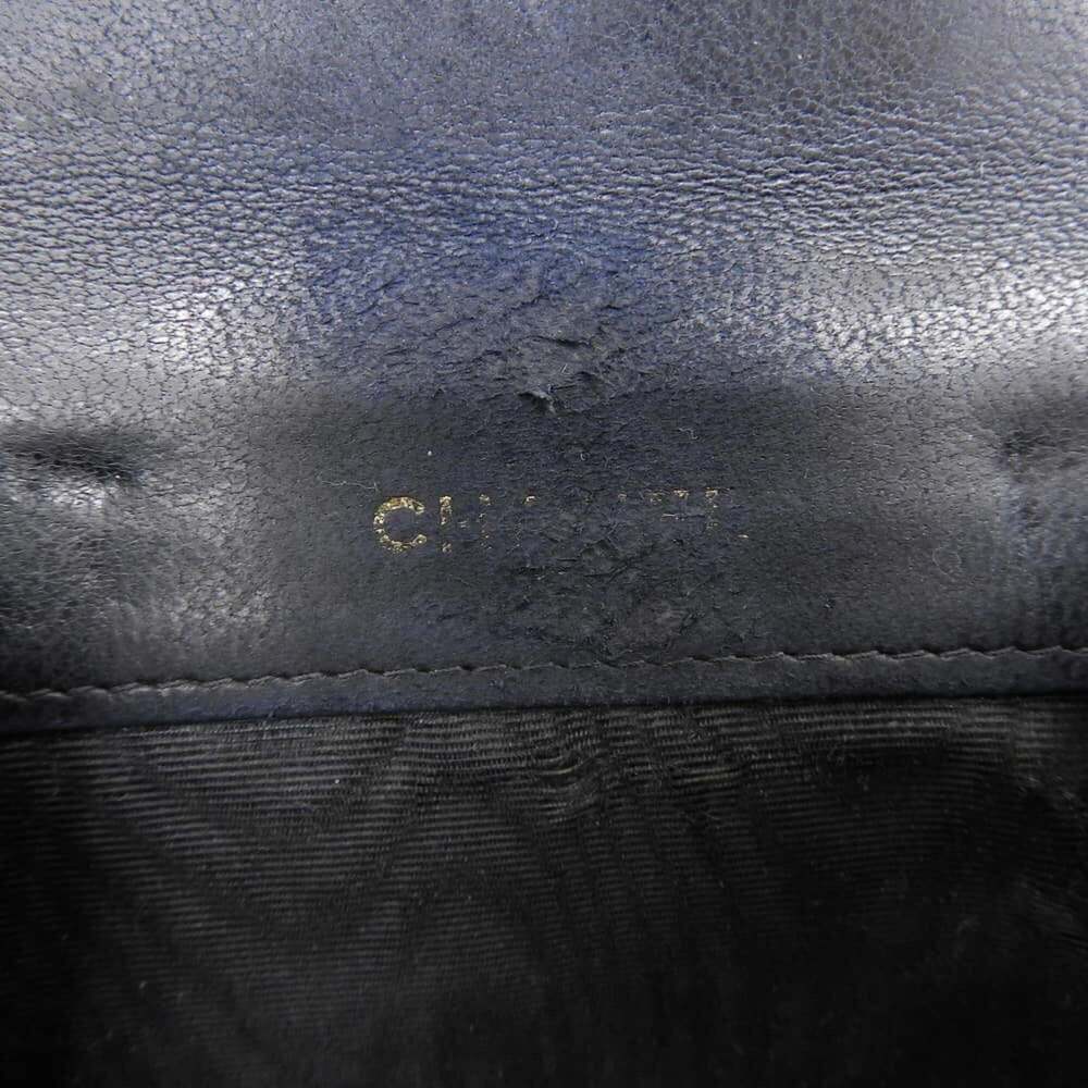 CHANEL Black Caviar Leather Logo Wallet - Picture 9 of 9